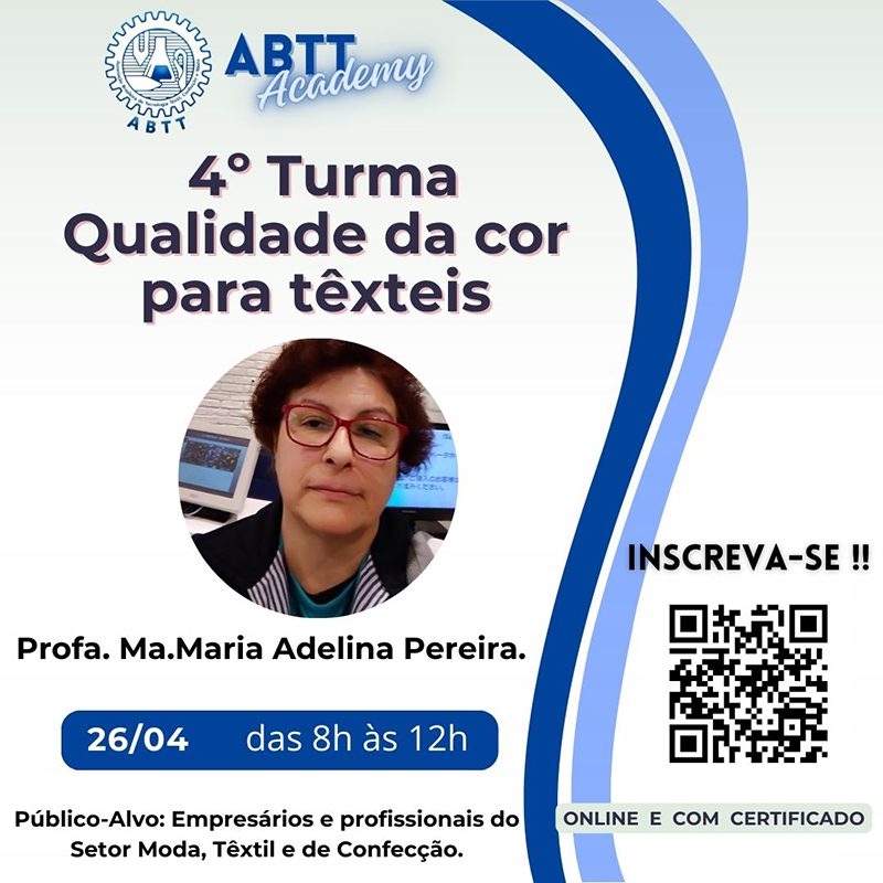 4º turma – Qualidade da cor para têxteis